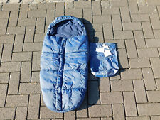 Fußsack blau buggy gebraucht kaufen  Haan
