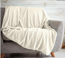 Fleece soft blanket for sale  BRADFORD