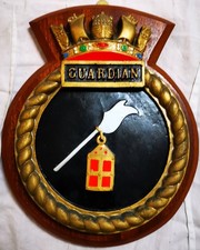 Hms guardian schiffswappen gebraucht kaufen  Versand nach Germany