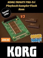 Amostrador de reprodução KORG TRINITY PBS-Tri Flash Rom novo comprar usado  Enviando para Brazil