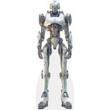 Robot silhouette carton d'occasion  Expédié en France