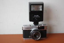 Câmera de Filme 35 Shoot Olympus Trip Anos 70 - Preta com Flash Automático Minolta 200X, usado comprar usado  Enviando para Brazil
