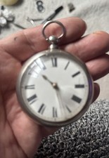 Antique silver verge for sale  BEDFORD