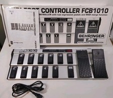 Behringer FCB1010 MIDI controlador de pé com cabo de alimentação e manual na caixa original  comprar usado  Enviando para Brazil