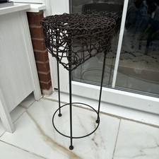 Metal rattan table for sale  SUTTON COLDFIELD