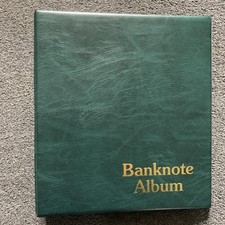 Banknotes album. heavy for sale  WETHERBY