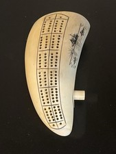 Vintage scrimshaw faux for sale  West Jordan
