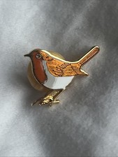 Robin pin badge for sale  ST. ALBANS