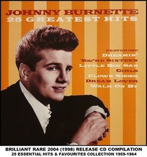Johnny burnette best for sale  BIRMINGHAM