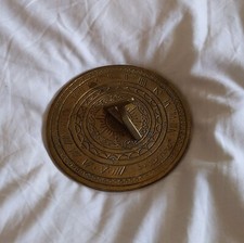 Brass sundial sunny for sale  UXBRIDGE