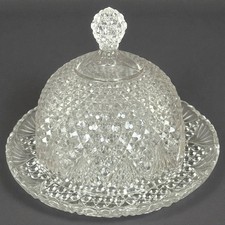 Cloche fromage cristal d'occasion  Ribemont