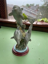 Dolphins figurine tall for sale  MANCHESTER