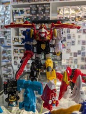 Bandai Power Rangers Mega Force Goseiger DX Gosei Great & Gosei Header Set ver p, usado comprar usado  Enviando para Brazil