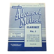Rubank advanced method for sale  Hagerstown