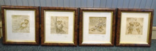 Set four framed for sale  MIRFIELD