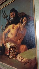 Bellissimo quadro olio usato  Italia