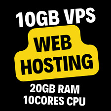 Usado, Hospedagem Web VPS em Nuvem com 52 GB de RAM, 13 Núcleos de CPU, Armazenamento SSD, Suporte Dedicado comprar usado  Enviando para Brazil