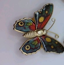 Brooch butterfly gold for sale  ASHFORD