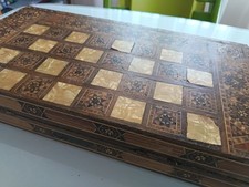 Antica scacchiera backgammon usato  Vanzago