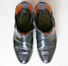 Loak black leather for sale  EPPING