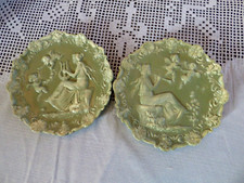 Par Vintage SM PLACA/PLACAS ANJOS DECORAÇÃO DE PAREDE GESSO FUNDIDO 3D comprar usado  Enviando para Brazil