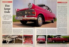 Oldtimer Praxis 2371) Opel Rekord P2 Coupe in einer seltenen Vorstellung auf 4 S na sprzedaż  Wysyłka do Poland