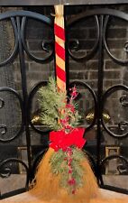 Vtg. straw broom for sale  River Forest
