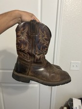 Justin brown leather for sale  Galena Park