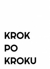 Plakat 13x18cm Z Napisami Nowoczesny Cytat Krok Po Kroku na sprzedaż  PL