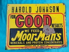 Vintage metal moorman for sale  Gibbon