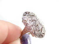 Bague art deco d'occasion  Paris IV