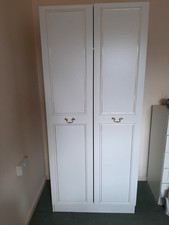 Seville white wardrobe for sale  GUILDFORD