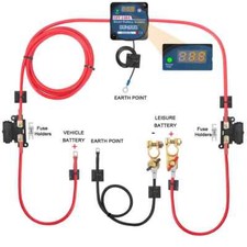 Zestaw przekaźników akumulatorowych do dzielonego ładowania 12V 140A cyfrowy VSR Sense Kamper Van na sprzedaż Zestaw przekaźników akumulatorowych do dzielonego ładowania 12V 140A cyfrowy VSR Sense Kamper Van na sprzedaż  Wysyłka do Poland