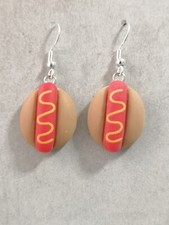 BRINCOS FUNKY HOTDOG FOFO DOCE KITSCH KAWAII DIVERSÃO NOVIDADE RETRÔ JUNK FOOD, usado comprar usado  Enviando para Brazil