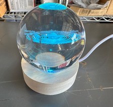 Art crystal ball for sale  Parsons