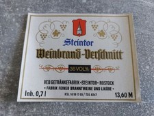 Ddr etikett steintor gebraucht kaufen  Spenge