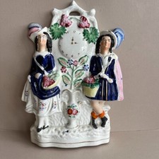 19thc. staffordshire clock for sale  LEIGH-ON-SEA