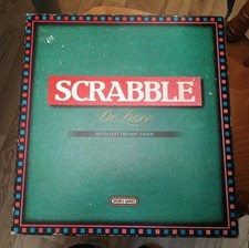 Scrabble deluxe board for sale  PORT TALBOT