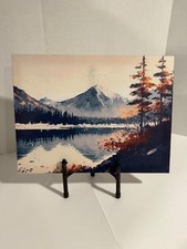 Mountain lake landscape for sale  Casco