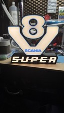 Scania V8 Super Lightbox 5v USB C alimentado impresso em 3D, caminhão escritório Mancave comprar usado  Enviando para Brazil