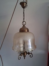 Antico lampadario bronzo usato  Firenze