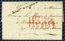 Ier empire lettre d'occasion  Pont-de-Vaux