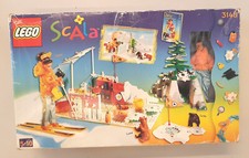 Vintage Game Play Gioco Lego Scala Dolls Girls 2000 Set 3148 Carla's Winter Camp comprar usado  Enviando para Brazil