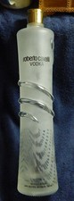 Usado, Vazio 14" de altura Roberto Cavalli Vodka Italiana 750ml garrafa tampa dourada 2lbs LAMP Bas comprar usado  Enviando para Brazil