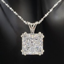 Lindo colar de diamante branco com certificação 6,40 quilates, tachas de diamante GRÁTIS! comprar usado Lindo colar de diamante branco com certificação 6,40 quilates, tachas de diamante GRÁTIS! comprar usado  Enviando para Brazil