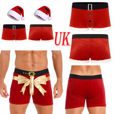 Men velvet santa for sale  SWANSEA