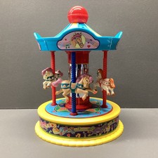 Usado, Vintage 1991 Musical Wind-Up Carrossel Feito na China por Redbox Toy FUNCIONANDO TA#762 comprar usado  Enviando para Brazil