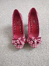 Ladies red dogtooth for sale  BROMYARD