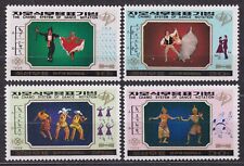 KOREA Pn. 1989 SC#2831/34 MNH** set, Jamo System of Dance Notation. na sprzedaż  PL