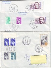 F497. lot lettres d'occasion  Guichen